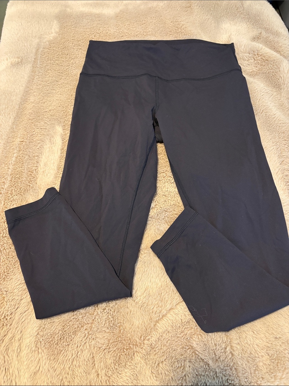 Black High-Waist Wunder Train Leggings size 12